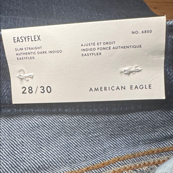 American Eagle Men’s Slim Straight Jeans Size 28/30 - Picture 9 of 14